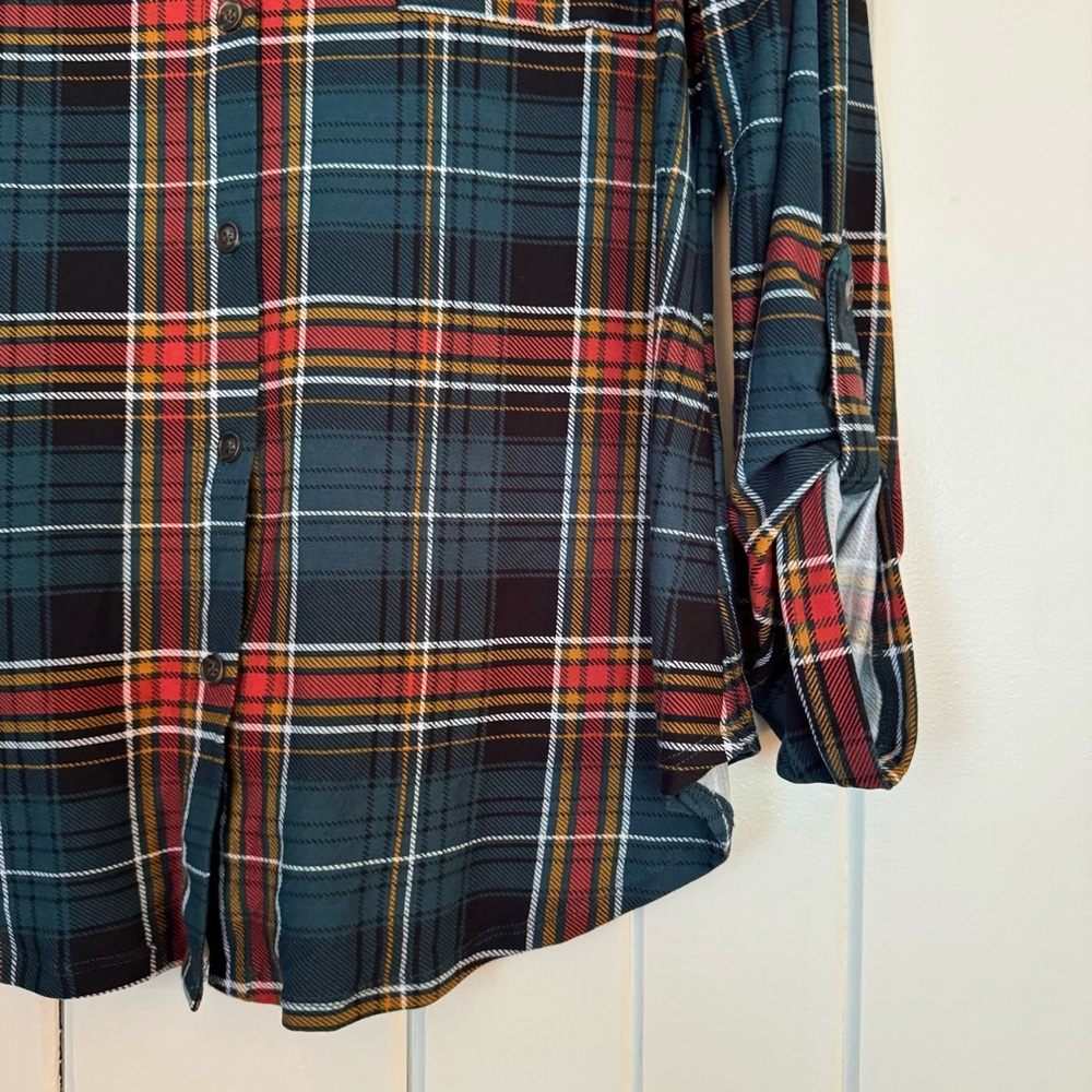 Plaid button down - Picture 2 of 6